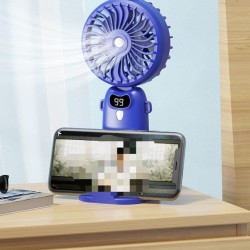6-Speed Handheld Misting Fan