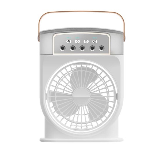 Five-Hole Spray Air Conditioning Fan Rechargeable Mobile