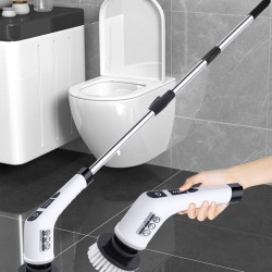 Electric Multi-Function Cleaning Brush Household Kitchen Bathroom Toilet Floor Manual Powerful Cleaning