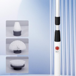 Multi-Brush Cordless Electric Cleaning Brush Crevice Brush Household Cleaning Brush Spin Mop