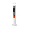 3D Simulation Flame Heater Remote Control Fireplace Electric Heater Gas Vertical Intelligent Voice Heater