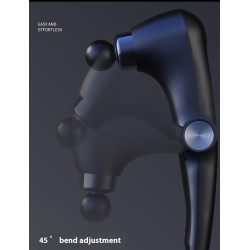 Split Pull Band Fascia Gun 12-Speed Frequency Button Adjustment Digital Display Professional-Grade Relaxation Full Body Massage
